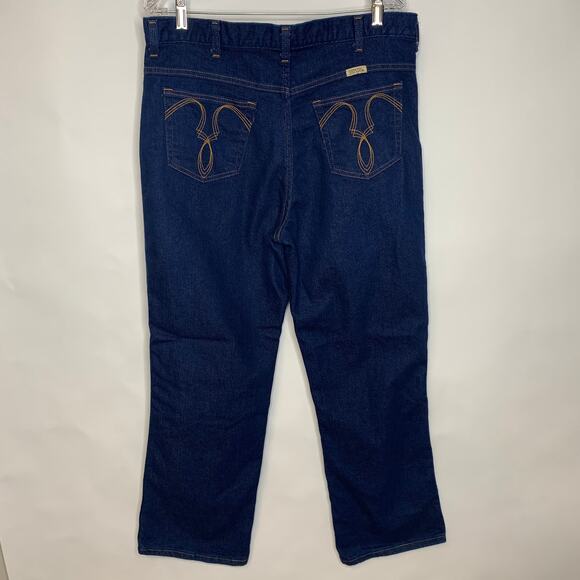 Sheplers Dark Wash Vintage Jeans Sz 38 - Picture 3 of 6